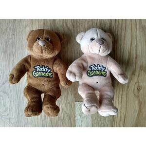 Teddy Grahams Honey & Cinnamon Bear Plush Stuffed Creature Comfort Toys 7"